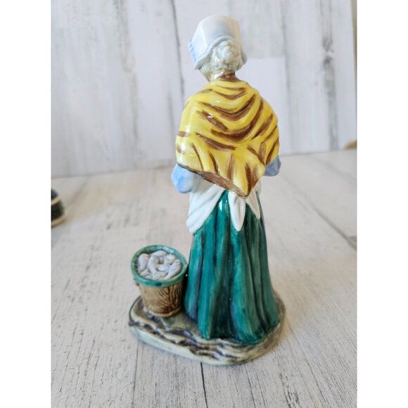 Gort American fish vendor 870 Lady vintage figurine sculpture - Picture 3 of 9
